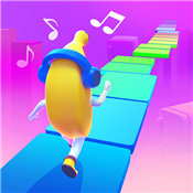 Music Runner Rush: Piano Tiles