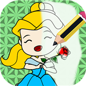 Kids Princess Coloring Book