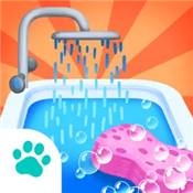 Bath Time - Baby Pet Care