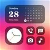 Color Widgets, Theme: iWidgets