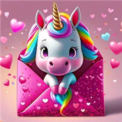 Unicorn Invitations Cards