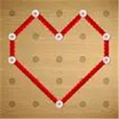 Line Puzzle Game. Connect Dots