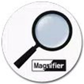 Magnifier: magnifying glass