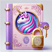 Unicorn Diary (lock - PIN)