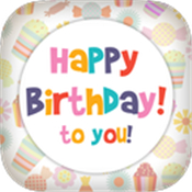 Happy Birthday Greetings Card