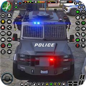 Cop Car Simulator Game 2024