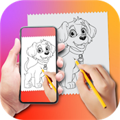 AR drawing app: Paint & sketch