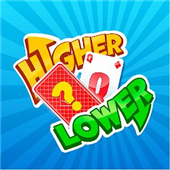 Higher or Lower Card Game