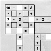 Math Crossword — Number puzzle