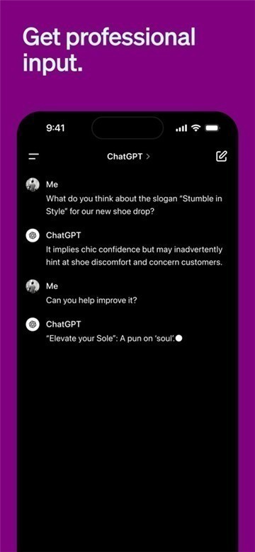 ChatGPT官方安卓版 screenshot ChatGPT官方安卓版 screenshot