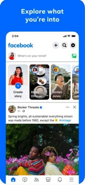 Facebook社交平台 screenshot Facebook社交平台 screenshot