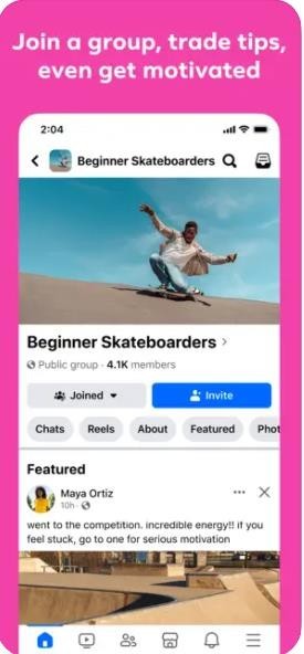 Facebook社交平台 screenshot Facebook社交平台 screenshot