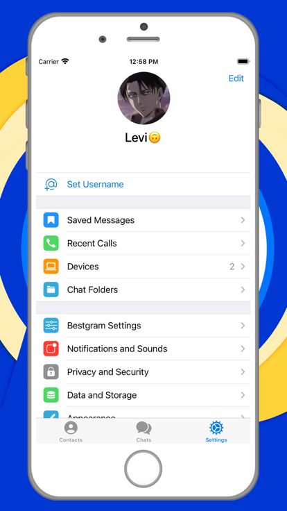 Bestgram安全聊天 screenshot Bestgram安全聊天 screenshot