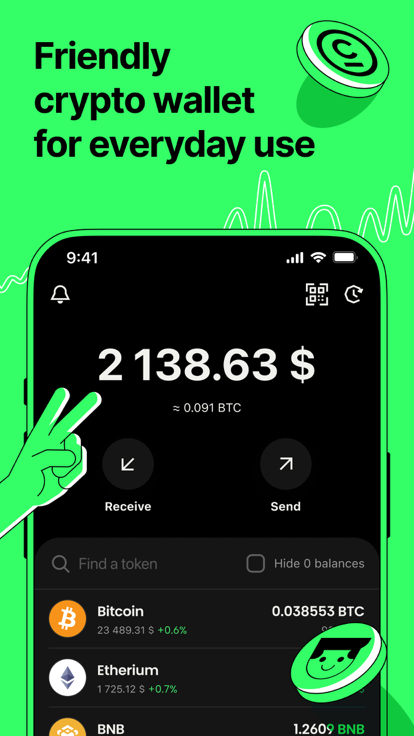 Crypto Wallet中文版 screenshot