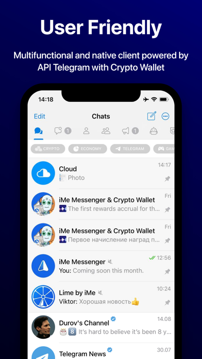 iMe Messenger screenshot