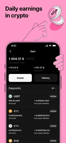 Crypto Wallet screenshot