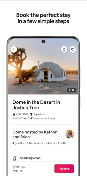 Airbnb screenshot