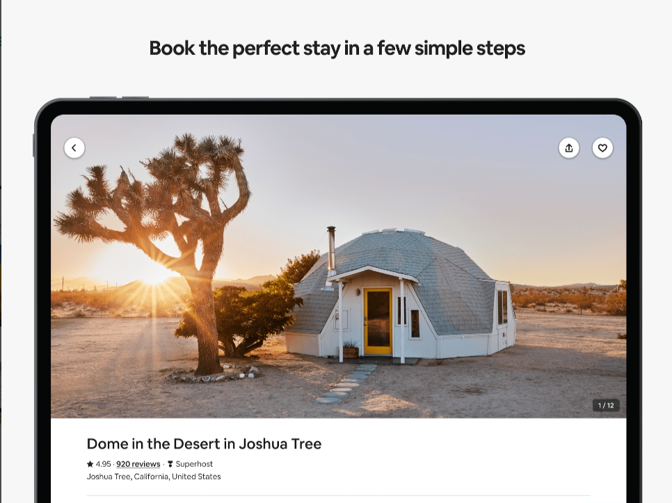 Airbnb screenshot