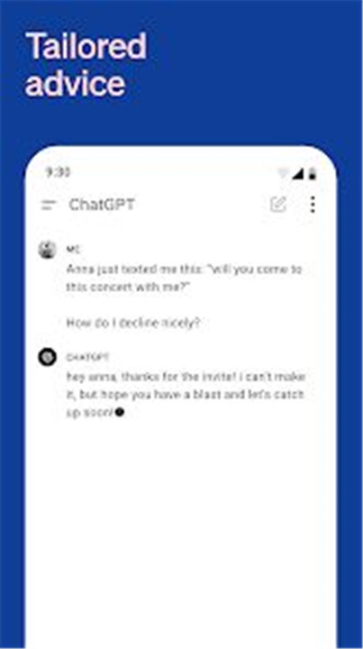 ChatGPT screenshot