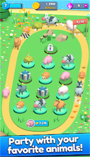 Merge Party Animals screenshot