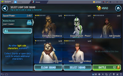 Star Wars: Galaxy of Heroes screenshot