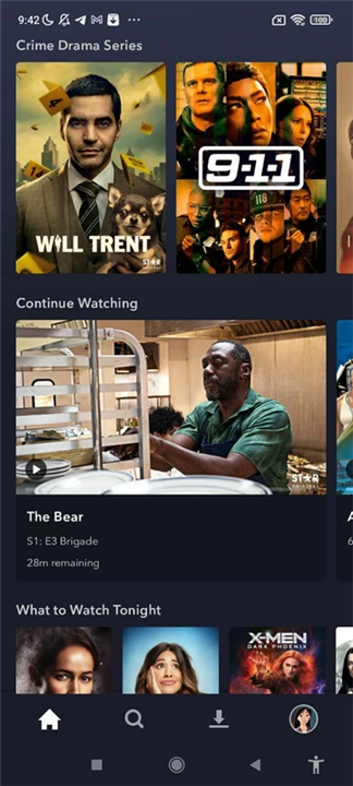 Disney+ screenshot