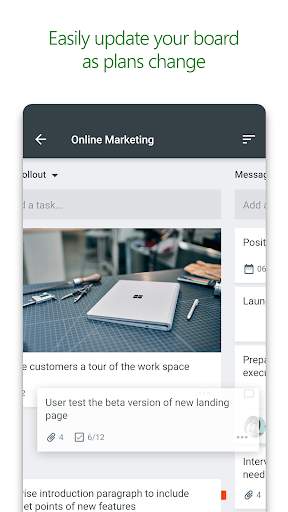 Microsoft Planner screenshot