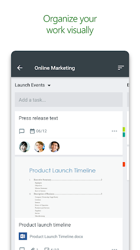Microsoft Planner screenshot