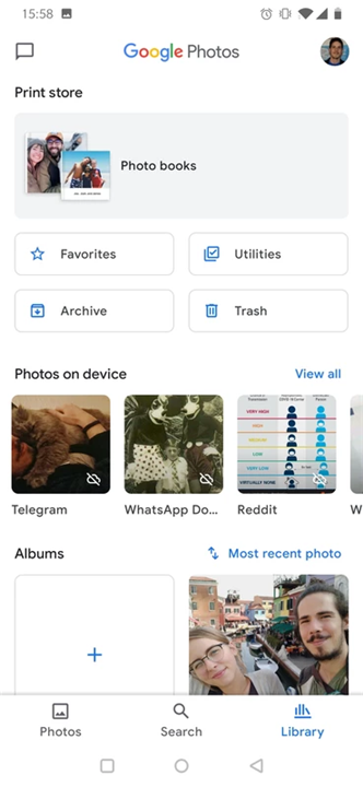 Google Photos screenshot