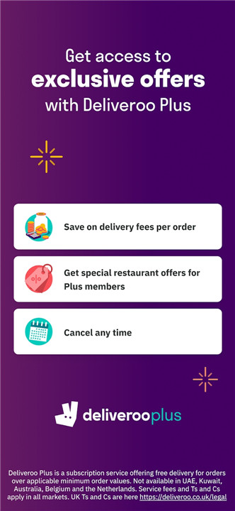 Deliveroo screenshot