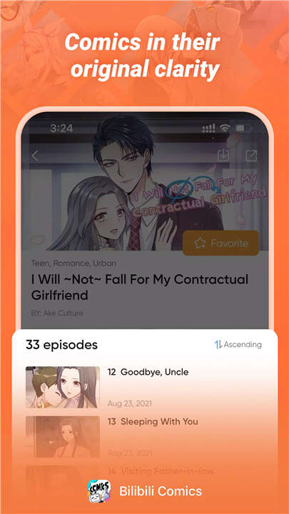 BILIBILI COMICS screenshot