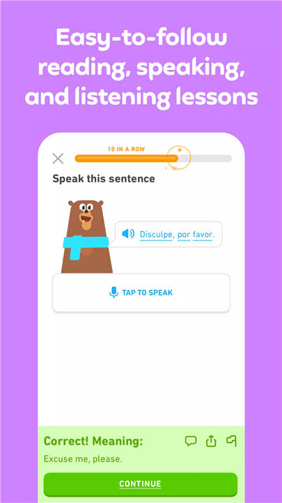 Duolingo screenshot