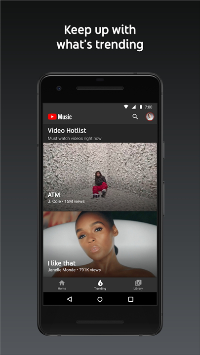 YouTube Music screenshot