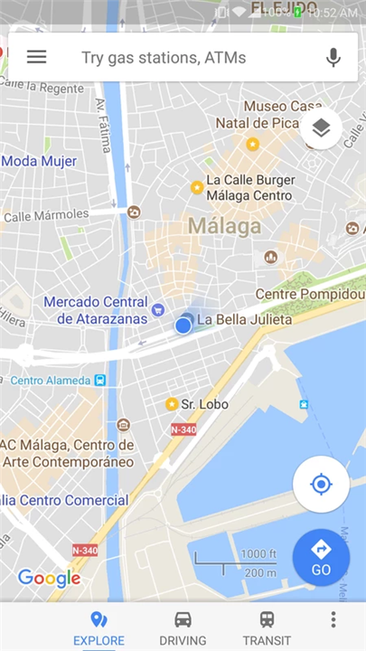 Google Maps screenshot