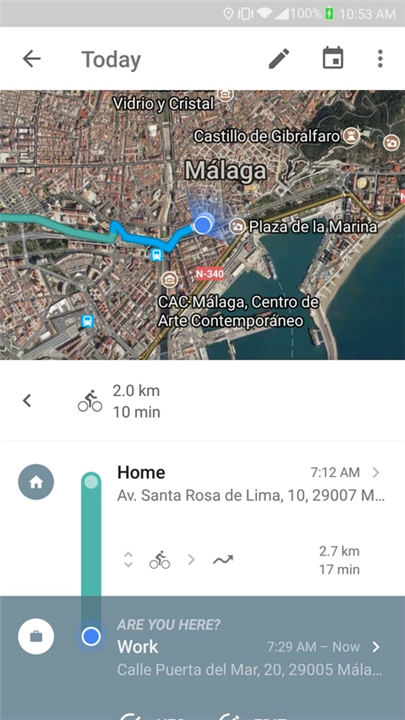 Google Maps screenshot