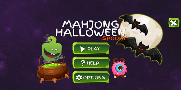 Mahjong Halloween Spooky screenshot