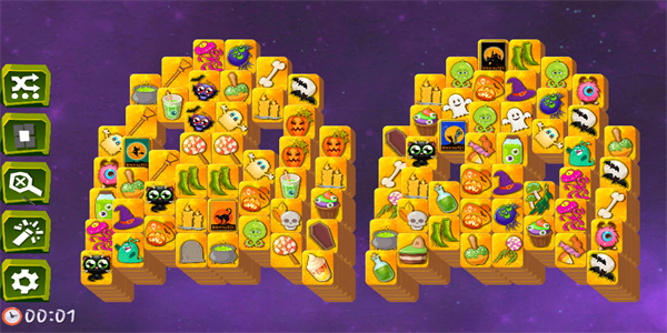 Mahjong Halloween Spooky screenshot