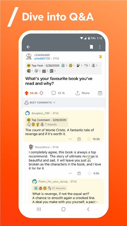 Reddit screenshot