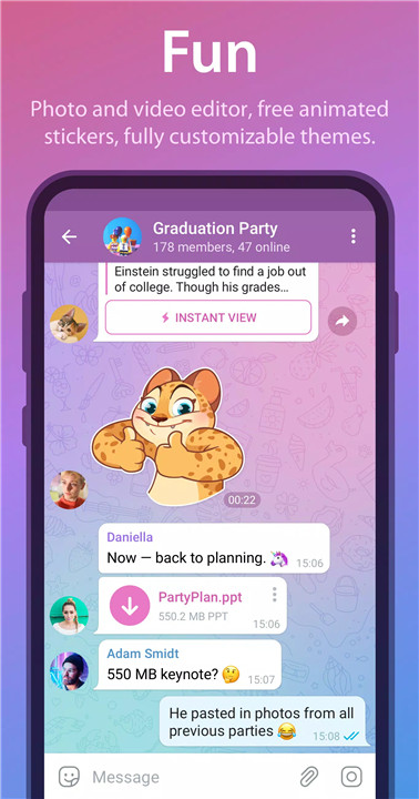 Telegram screenshot