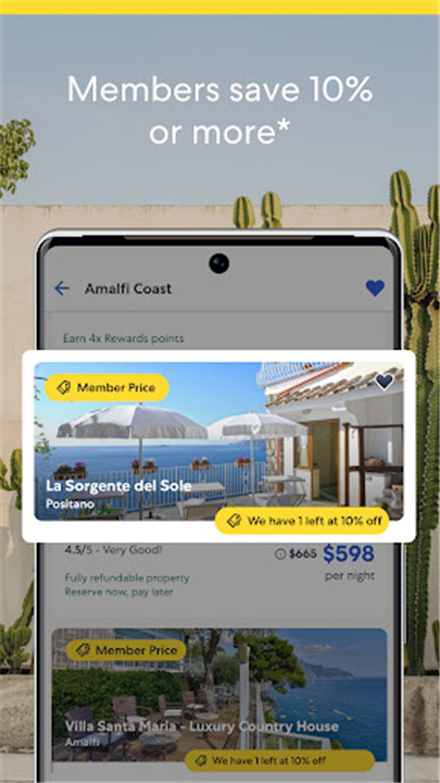 Expedia screenshot