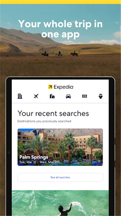 Expedia screenshot