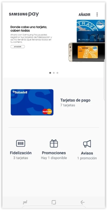 Samsung Pay screenshot