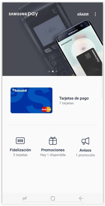 Samsung Pay screenshot