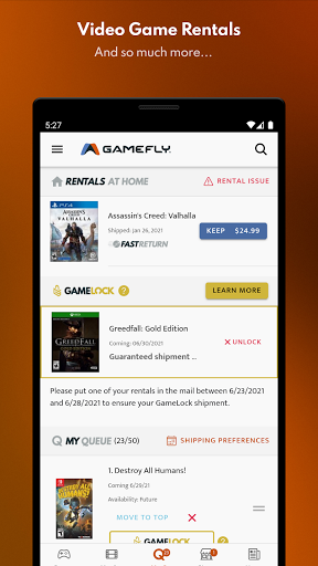 GameFly screenshot