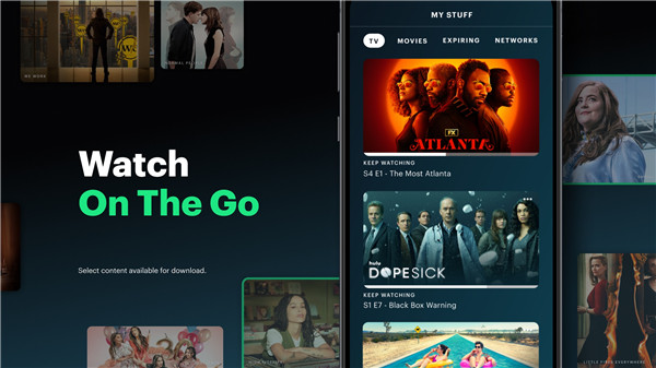 Hulu screenshot