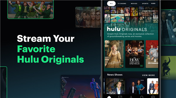 Hulu screenshot