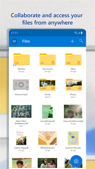 Microsoft OneDrive screenshot