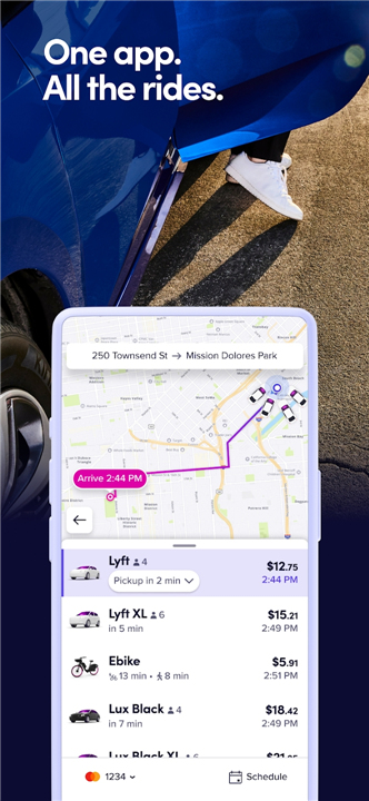 Lyft screenshot