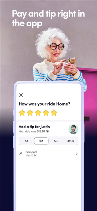 Lyft screenshot