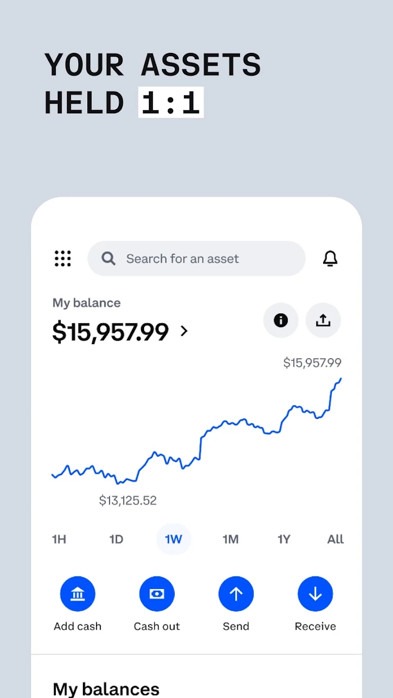 Coinbase screenshot